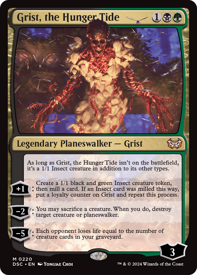 Grist, the Hunger Tide (220) - Duskmourn: House of Horror Commander