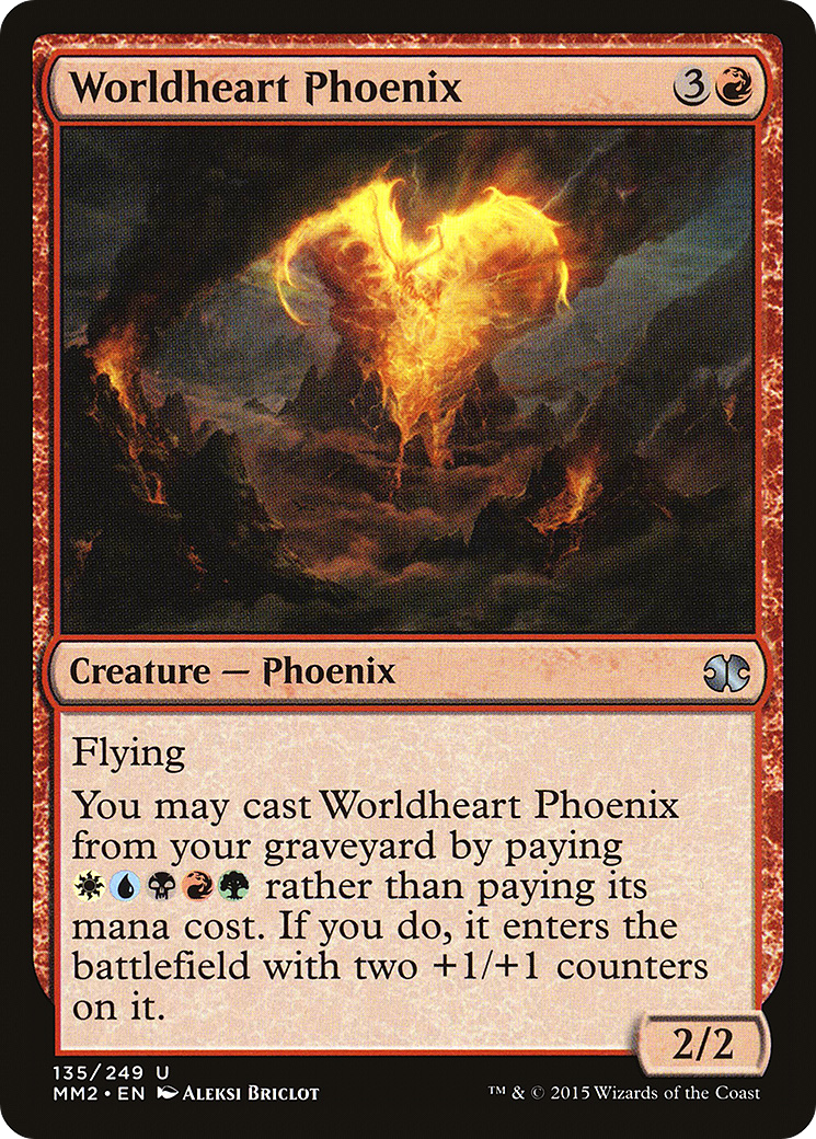 Worldheart Phoenix (135) - Modern Masters 2015