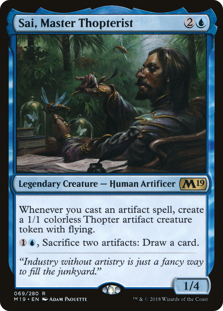 Sai, Master Thopterist (069) - Core Set 2019