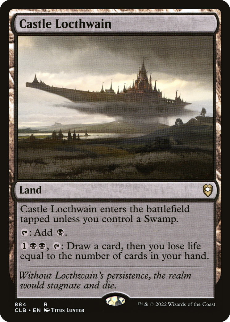 Castle Locthwain (884) - Commander Legends: Battle for Baldur's Gate
