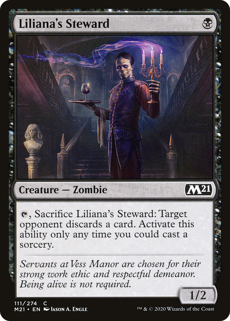 Liliana's Steward (111) Foil - Core Set 2021