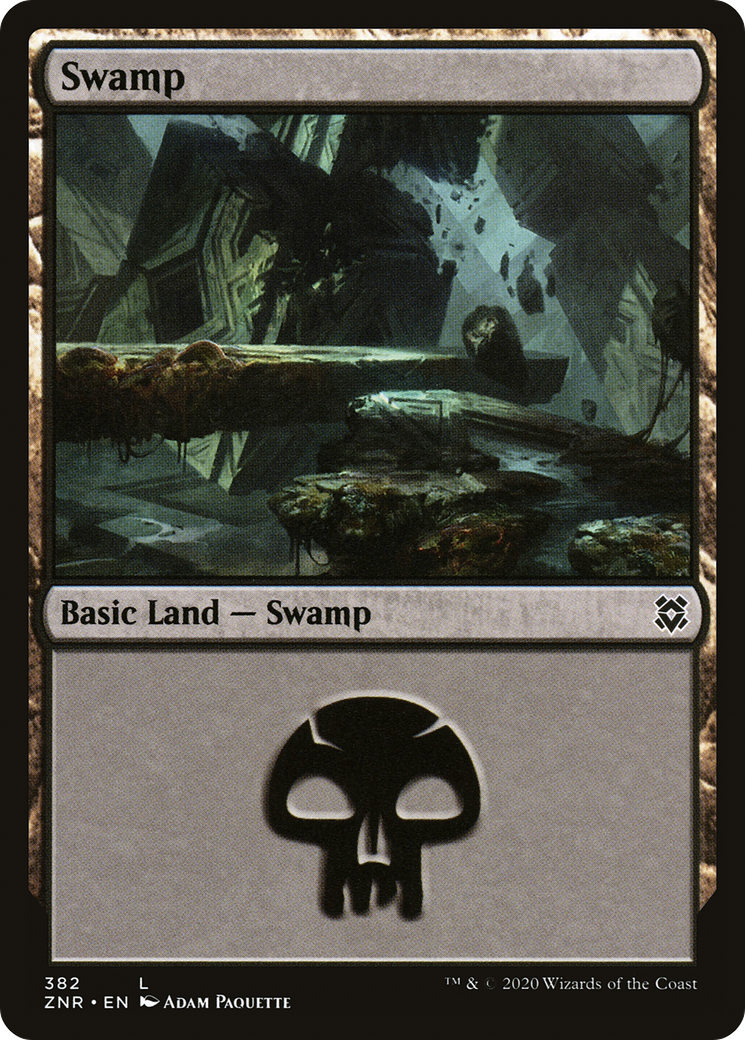 Swamp (382) - Zendikar Rising