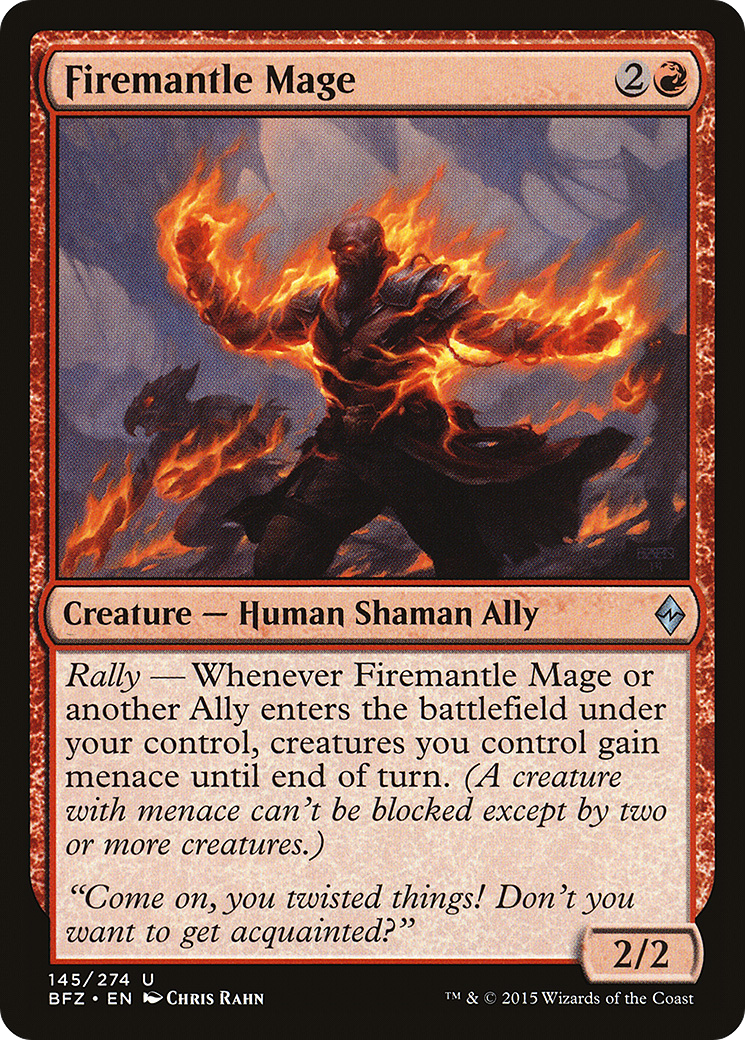Firemantle Mage (145) - Battle for Zendikar