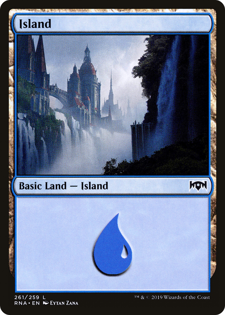 Island (261) - Ravnica Allegiance