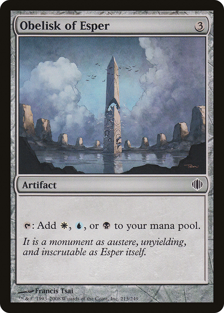 Obelisk of Esper (213) - Shards of Alara