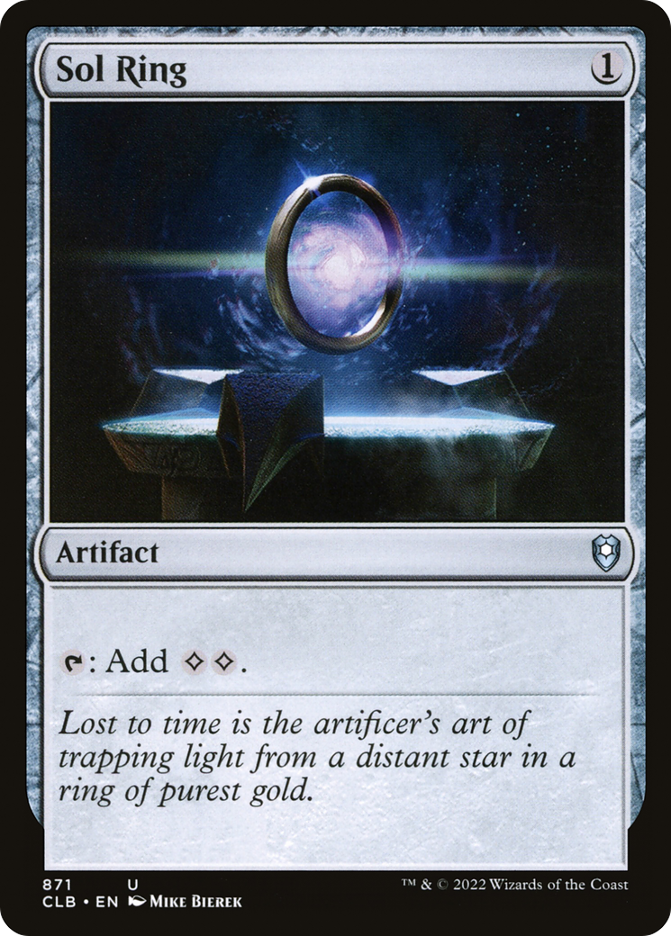 Sol Ring (871) - Commander Legends: Battle for Baldur's Gate