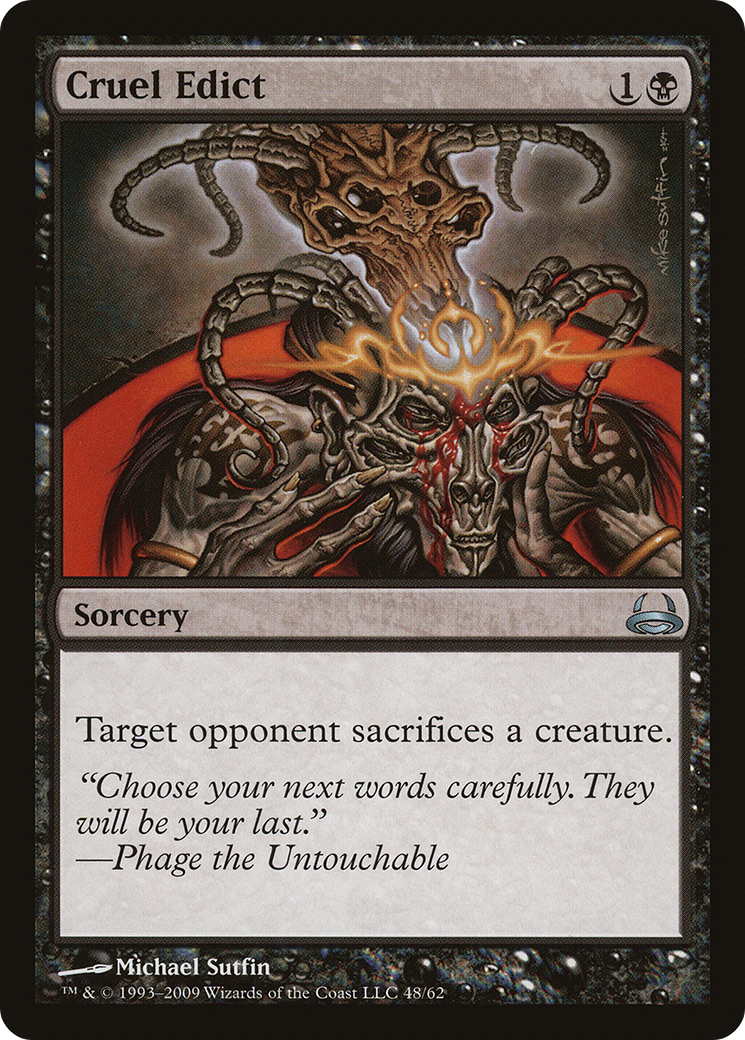 Cruel Edict (048) - Duel Decks: Divine vs. Demonic
