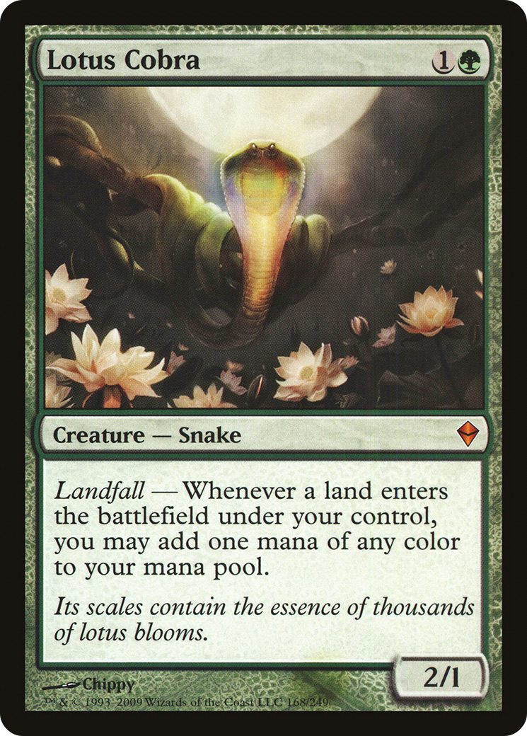 Lotus Cobra (168) - Zendikar