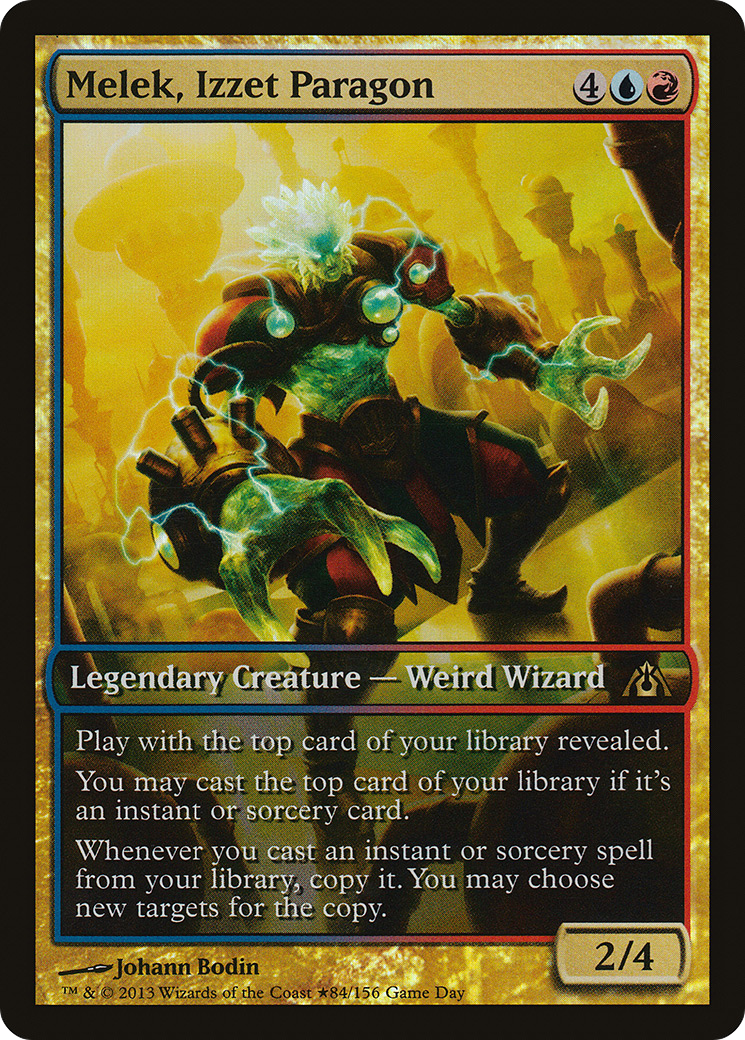 Melek, Izzet Paragon (084) Foil - Dragon's Maze Promos