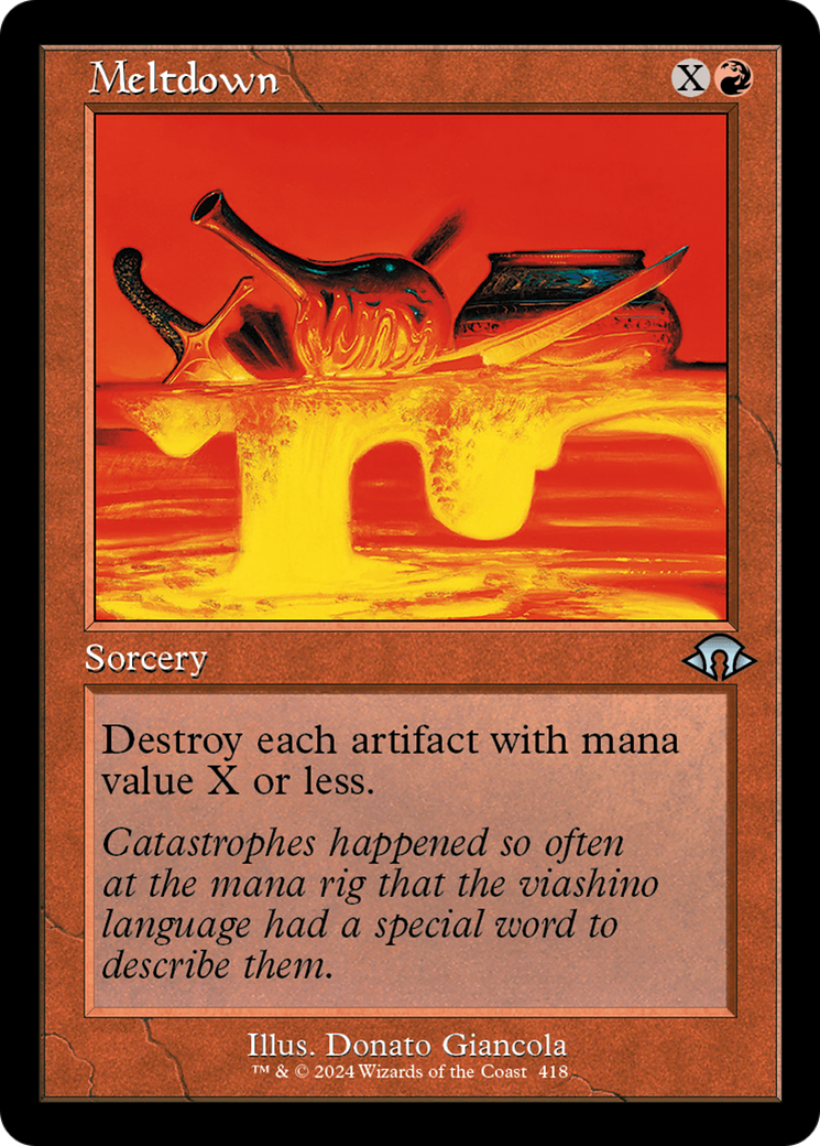 Meltdown (Retro) (418) Foil - Modern Horizons 3