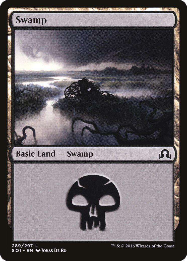 Swamp (289) Foil - Shadows over Innistrad