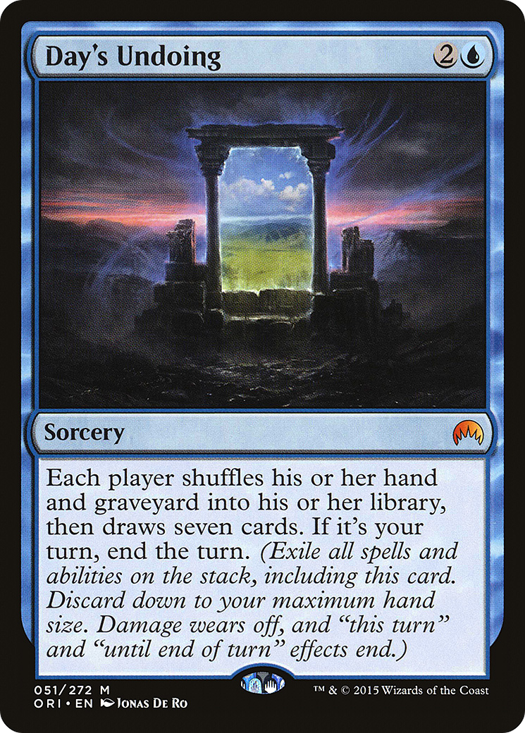 Day's Undoing (051) - Magic Origins