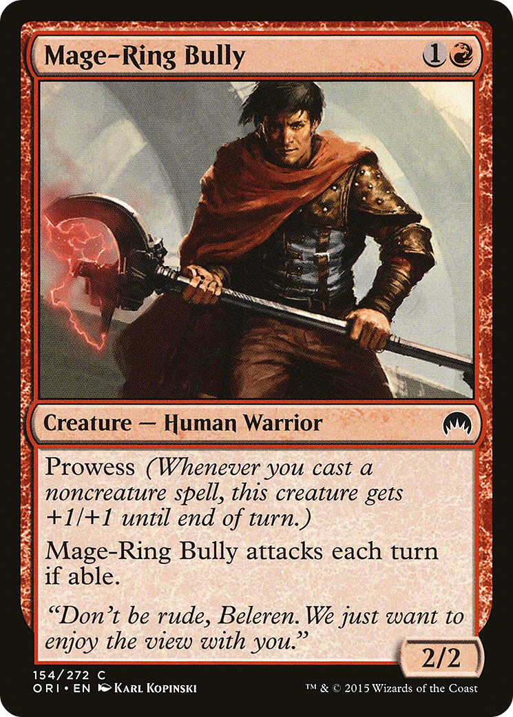 Mage-Ring Bully (154) Foil - Magic Origins
