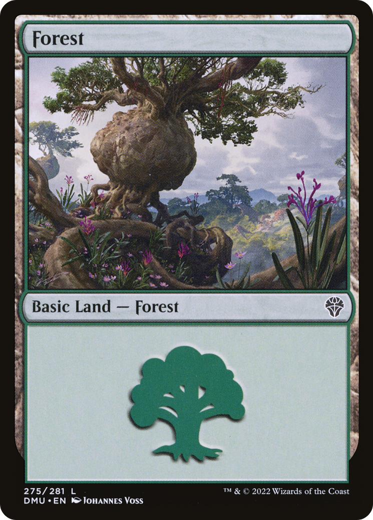 Forest (275) Foil - Dominaria United