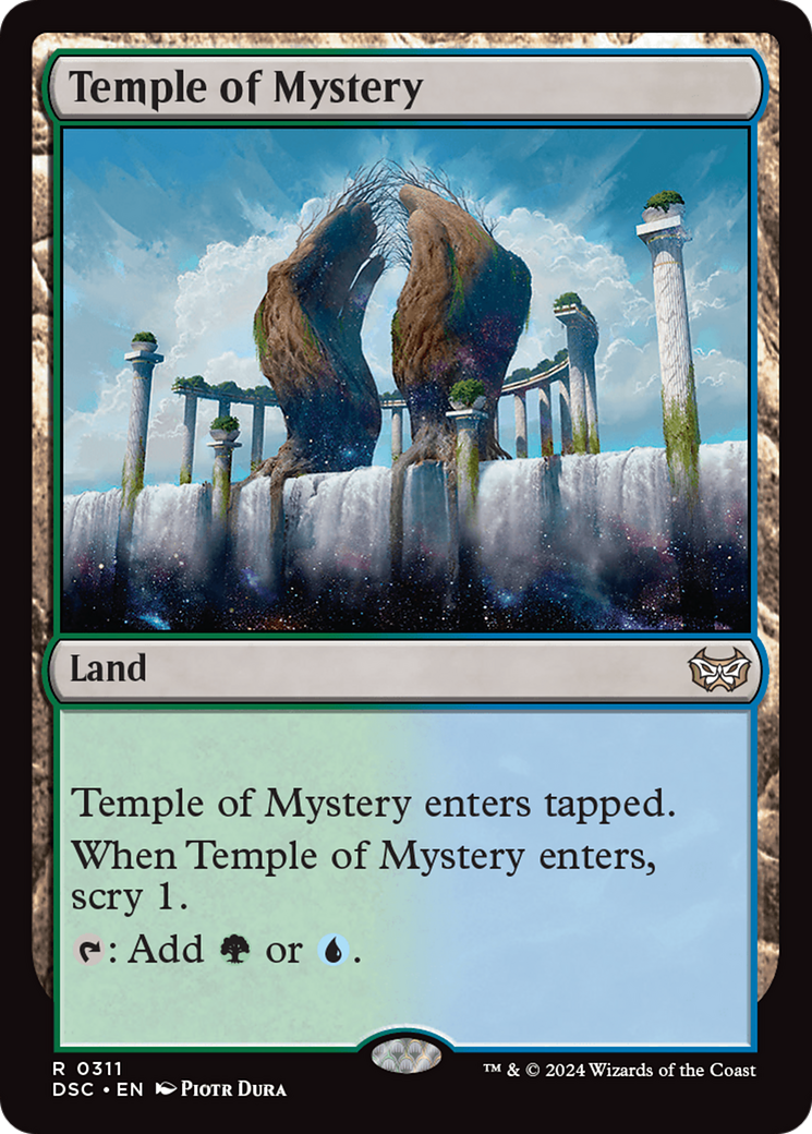 Temple of Mystery (311) - Duskmourn: House of Horror Commander