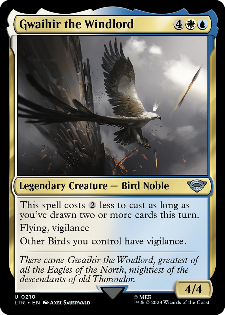 Gwaihir the Windlord (210) Foil - The Lord of the Rings: Tales of Middle-earth