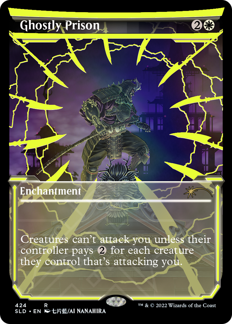 Ghostly Prison (Showcase) (424) Foil - Secret Lair Drop