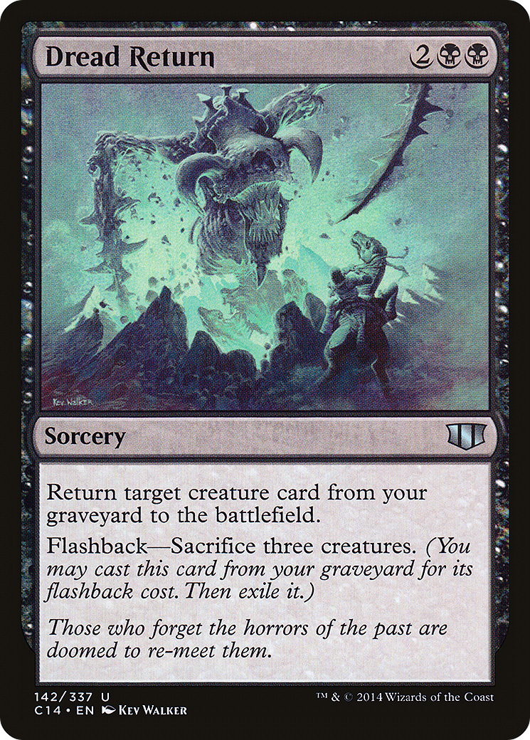 Dread Return (142) - Commander 2014