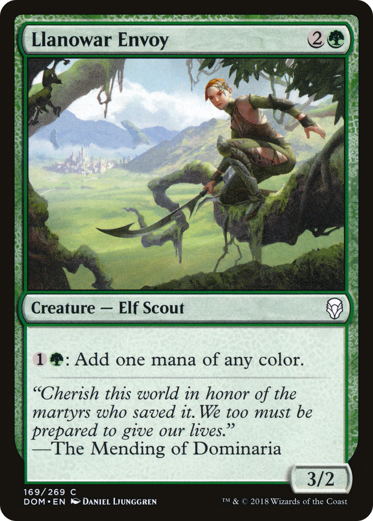 Llanowar Envoy (169) - Dominaria