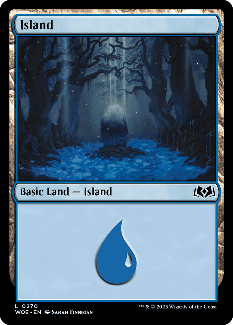 Island (270) Foil - Wilds of Eldraine