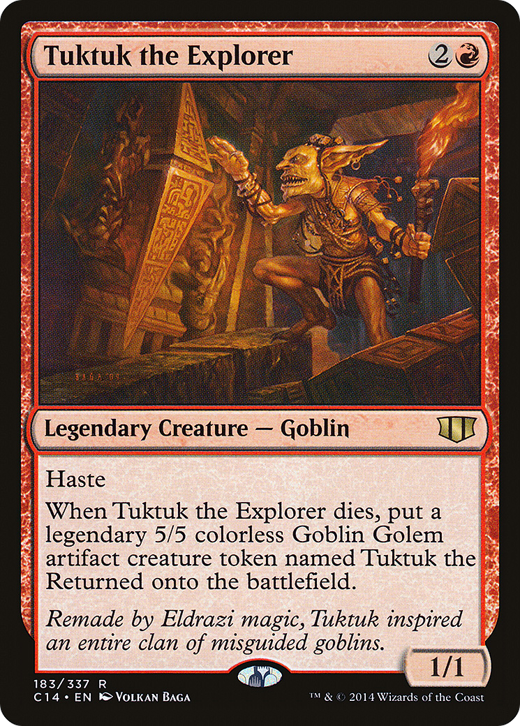 Tuktuk the Explorer (183) - Commander 2014