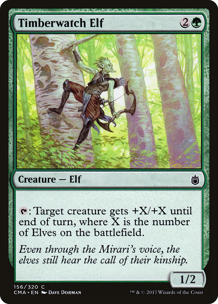 Timberwatch Elf (156) - Commander Anthology
