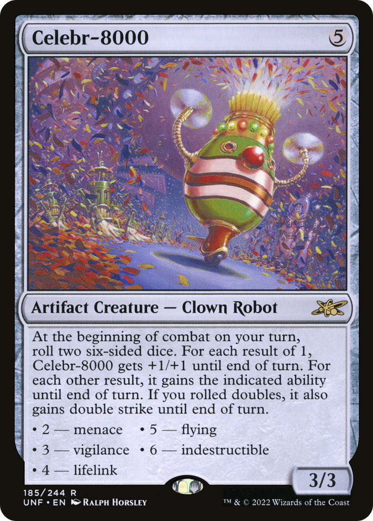 Celebr-8000 (185) Foil - Unfinity
