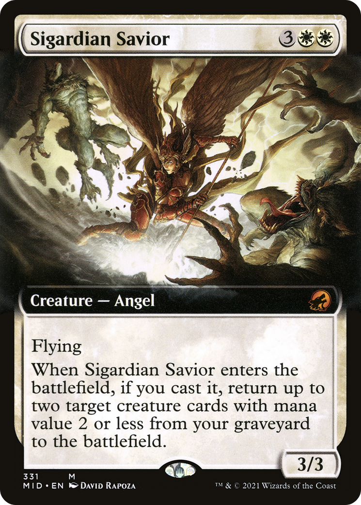 Sigardian Savior (Extended Art) (331) - Innistrad: Midnight Hunt