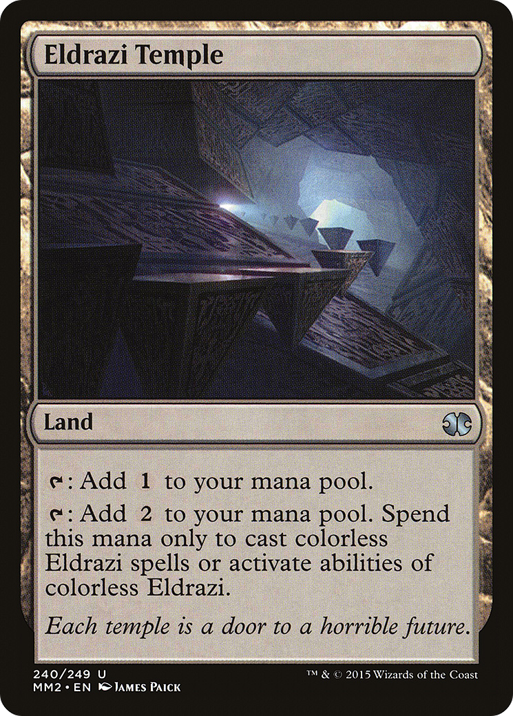 Eldrazi Temple (240) - Modern Masters 2015