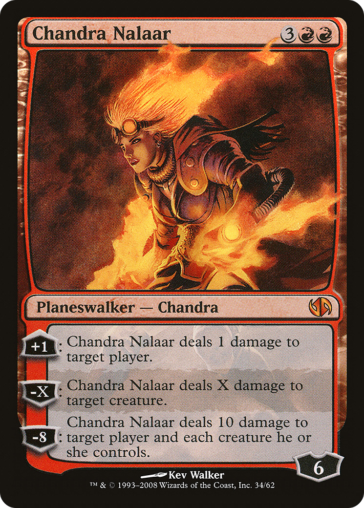 Chandra Nalaar (034) Foil - Duel Decks: Jace vs. Chandra