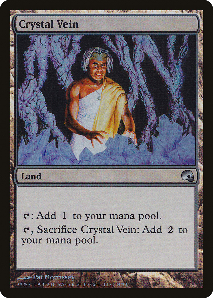 Crystal Vein (024) Foil - Premium Deck Series: Graveborn