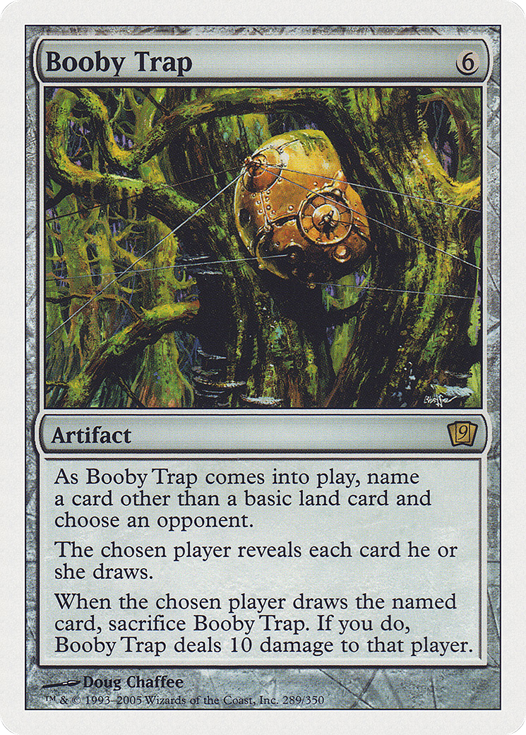 Booby Trap (289) Foil - Ninth Edition