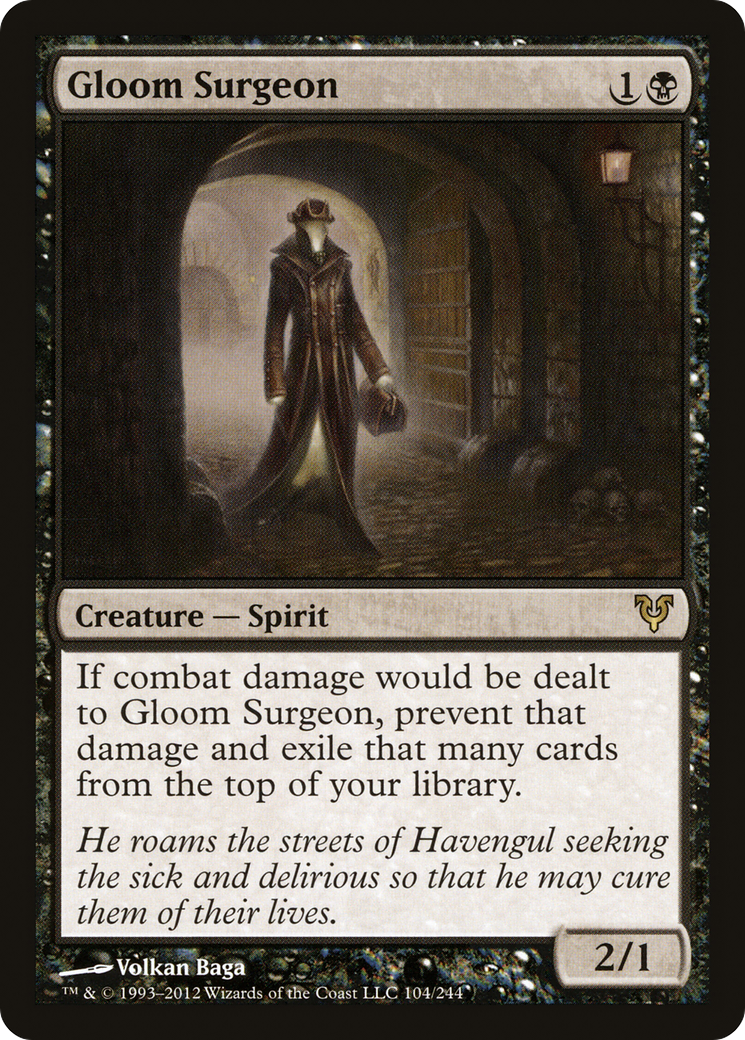 Gloom Surgeon (104) - Avacyn Restored