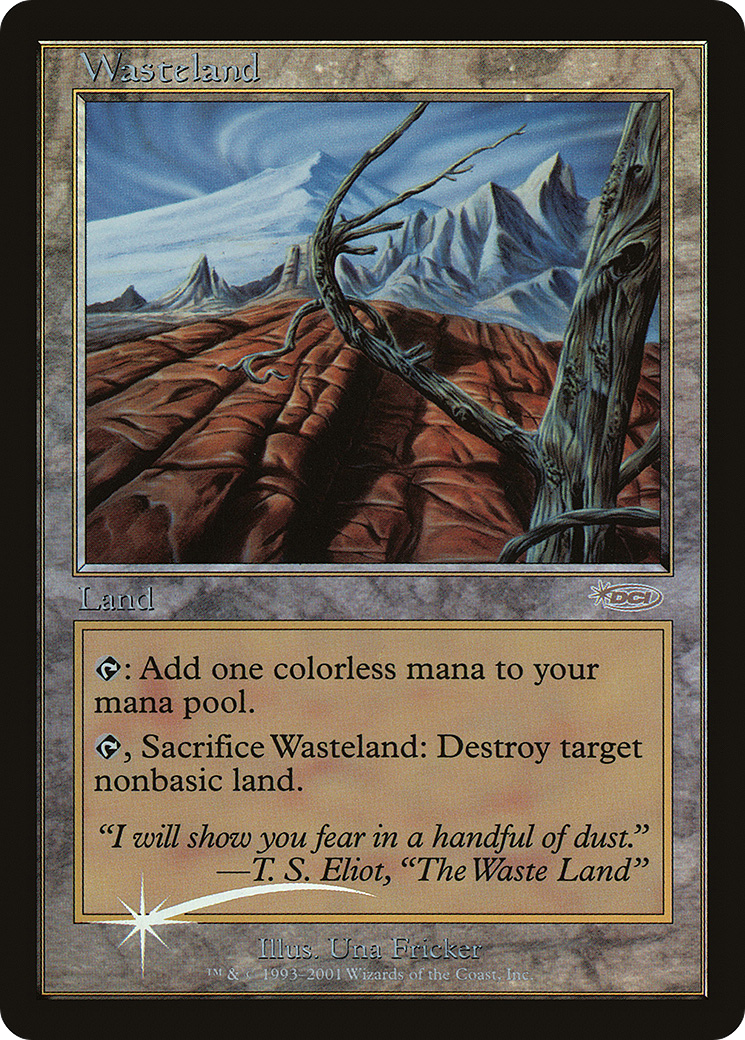 Wasteland (Retro) Foil - Magic Player Rewards 2001