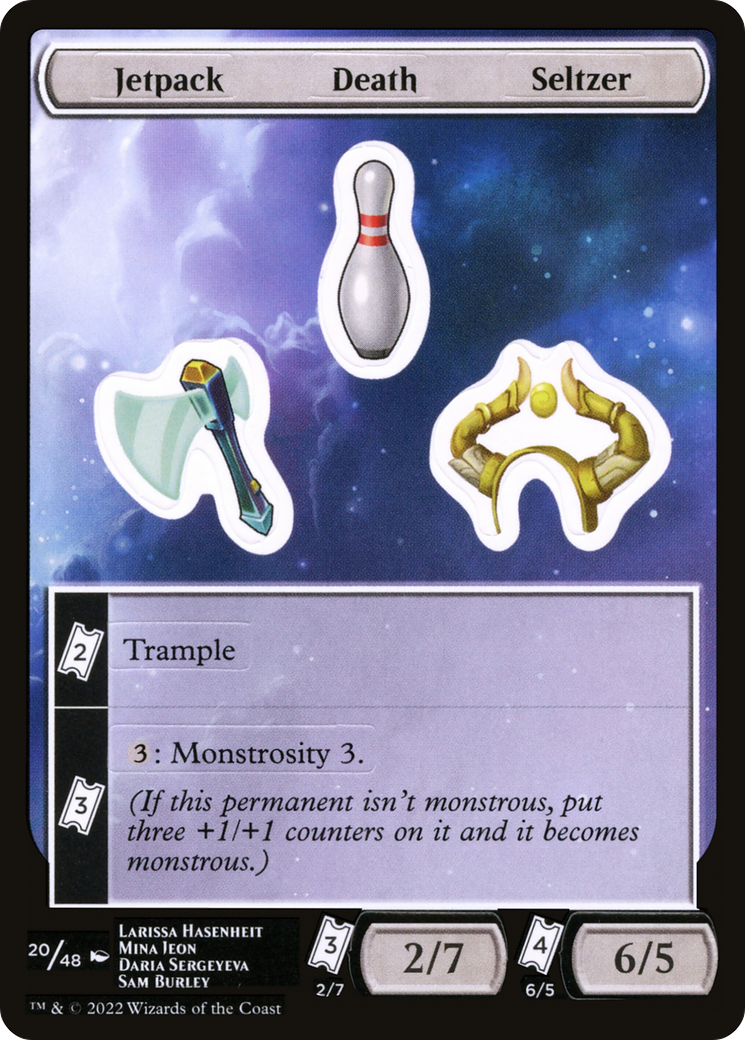 Jetpack Death Seltzer (020) - Unfinity Sticker Sheets