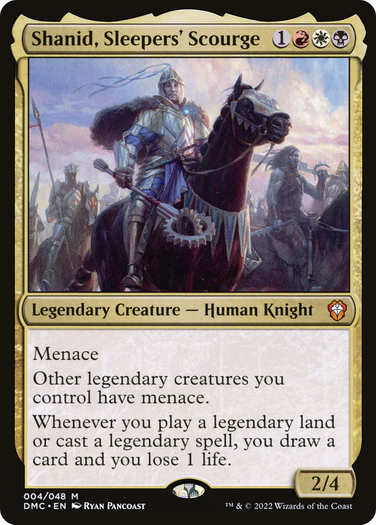 Shanid, Sleepers' Scourge (004) Foil - Dominaria United Commander