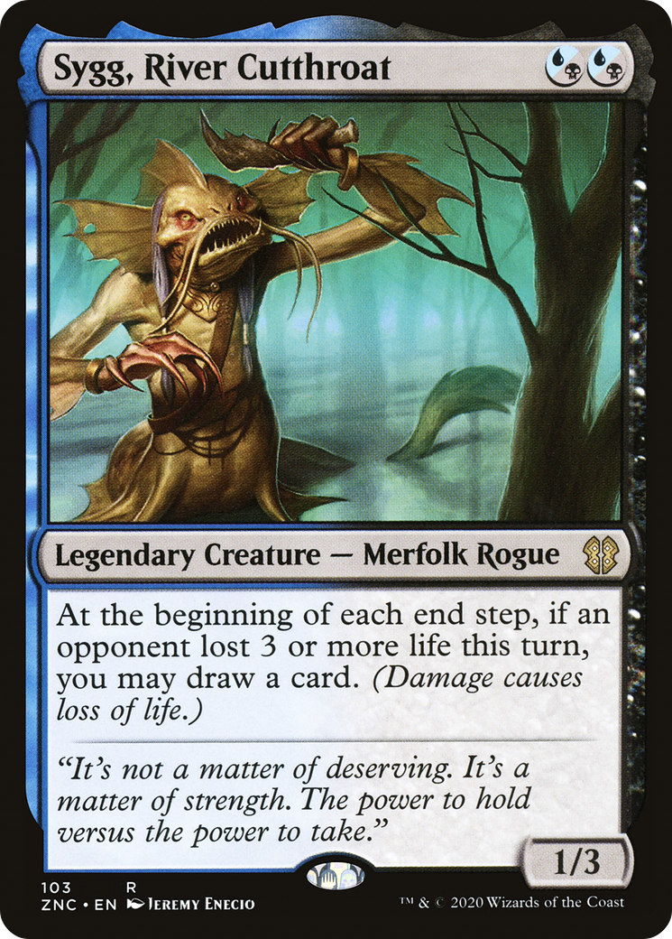 Sygg, River Cutthroat (103) - Zendikar Rising Commander