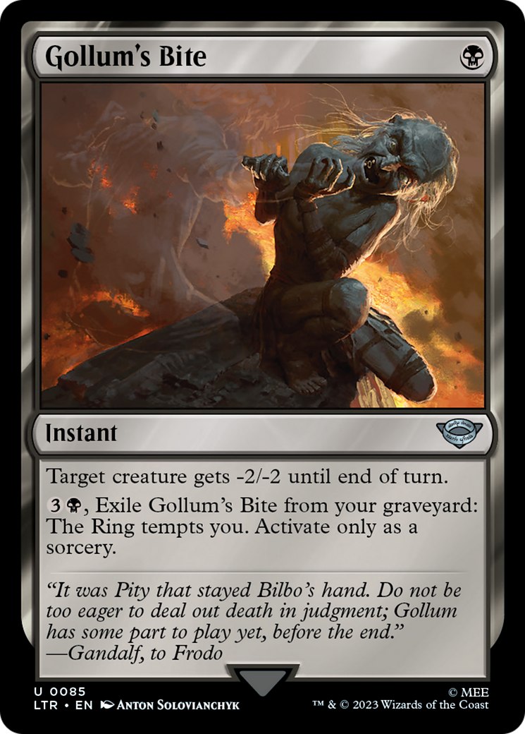 Gollum's Bite (085) - The Lord of the Rings: Tales of Middle-earth