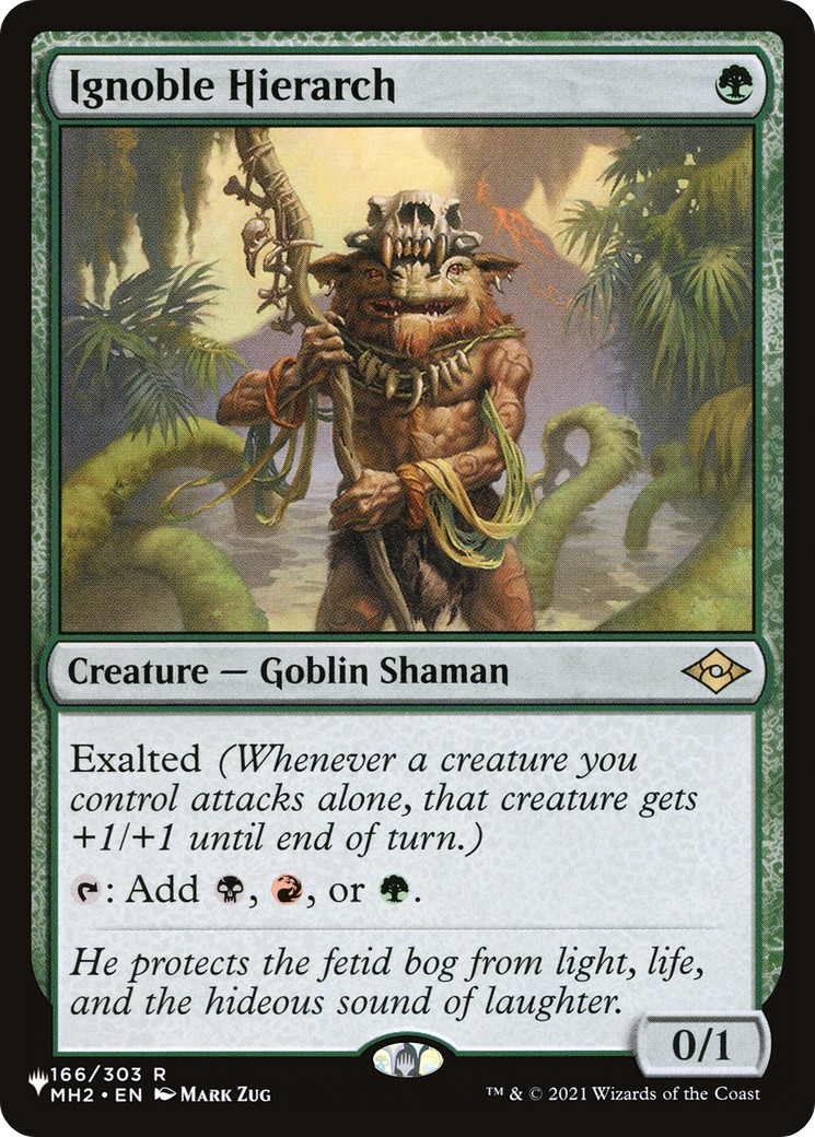 Ignoble Hierarch (MH2-166) - The List