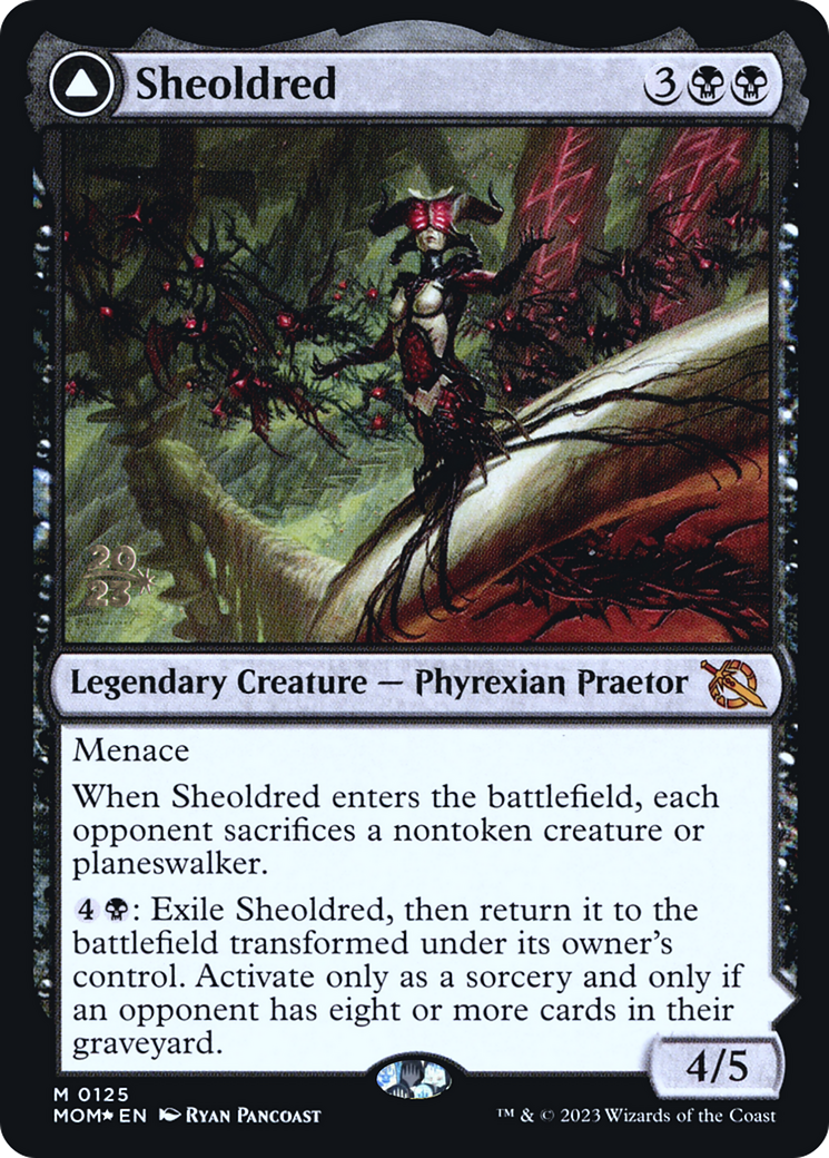 Sheoldred (125) Foil - March of the Machine Promos