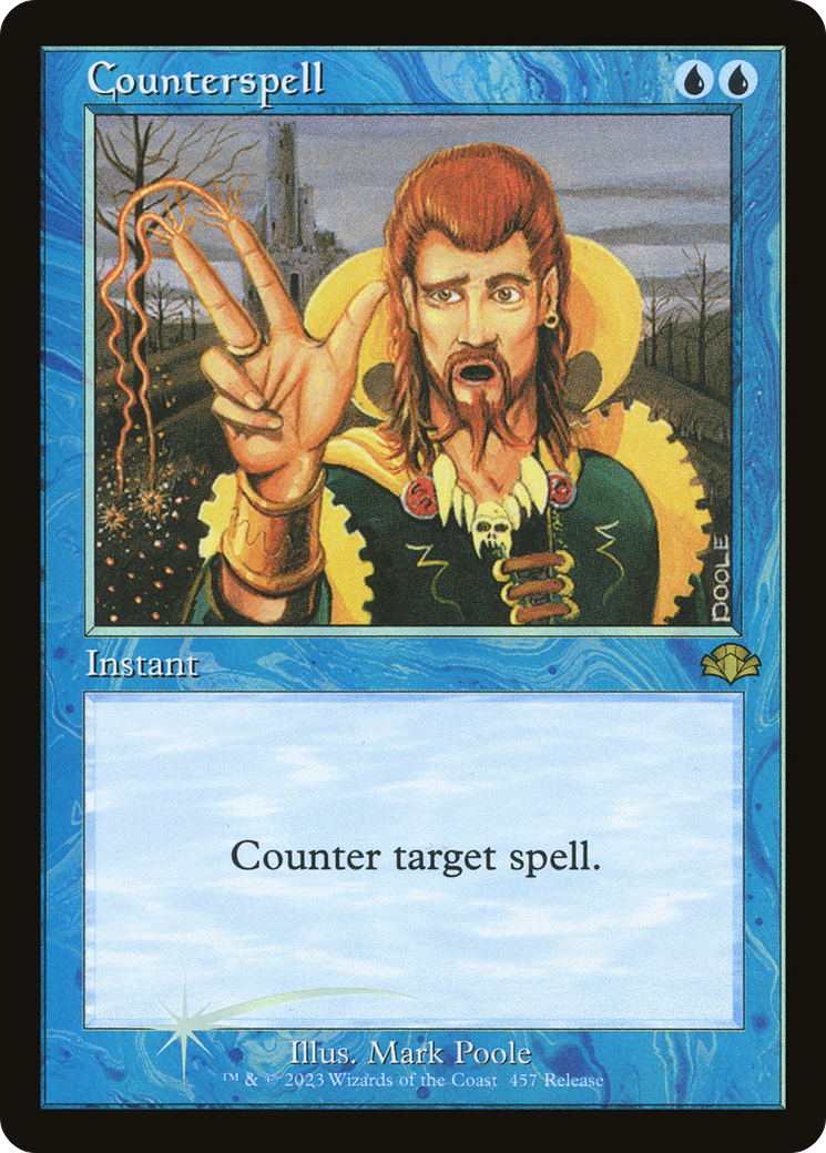 Counterspell (Retro) (457) Foil - Dominaria Remastered