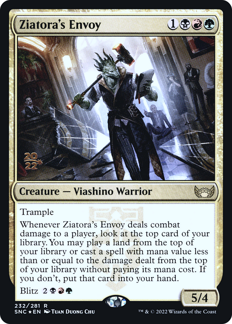 Ziatora's Envoy (232) Foil - Streets of New Capenna Promos