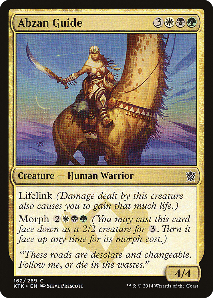 Abzan Guide (162) - Khans of Tarkir