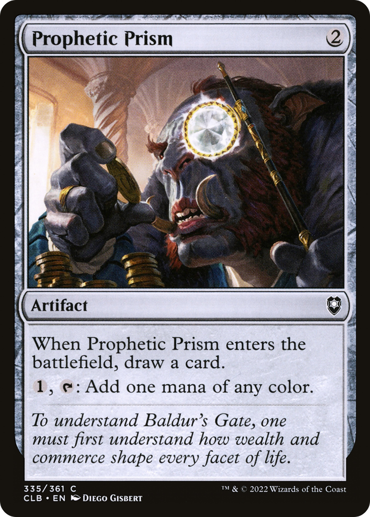 Prophetic Prism (335) - Commander Legends: Battle for Baldur's Gate