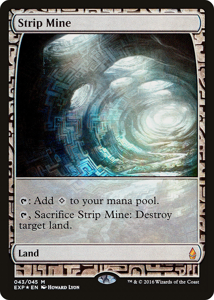 Strip Mine (043) Foil - Zendikar Expeditions