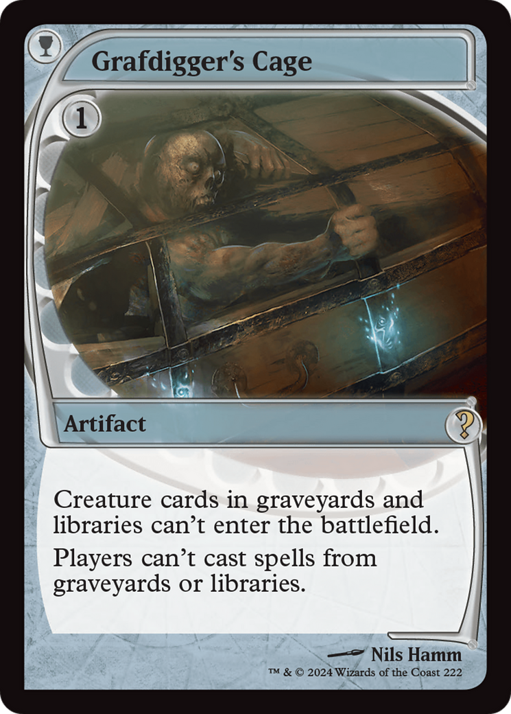 Grafdigger's Cage (Future Sight) (222) Foil - Mystery Booster 2