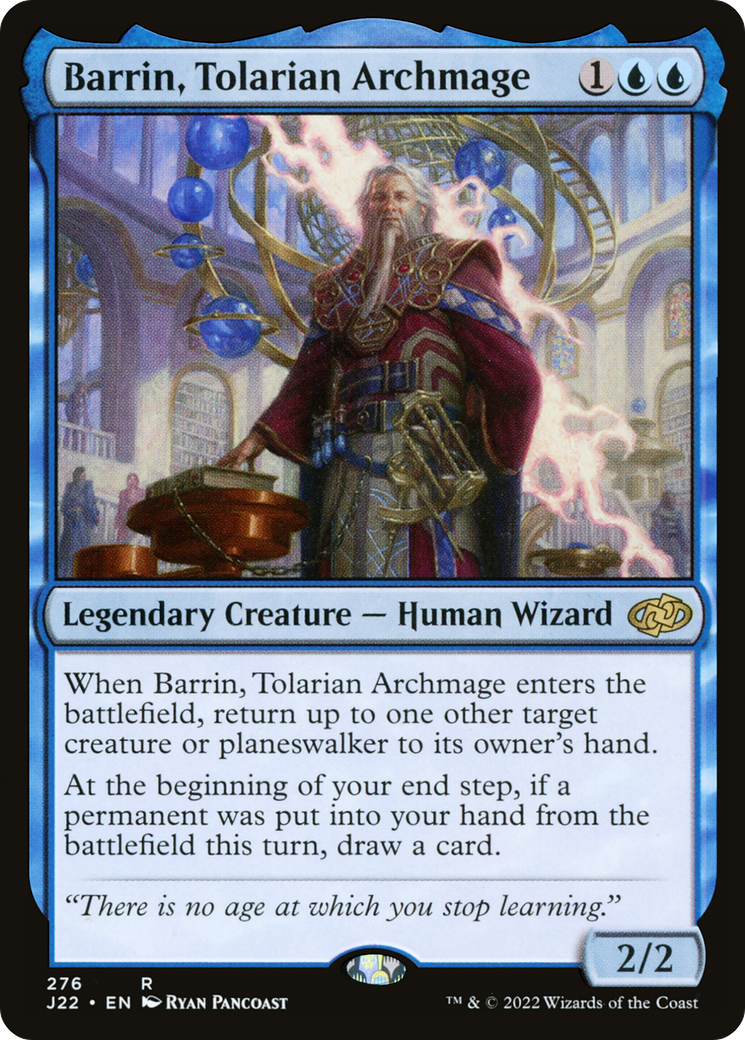 Barrin, Tolarian Archmage (276) - Jumpstart 2022