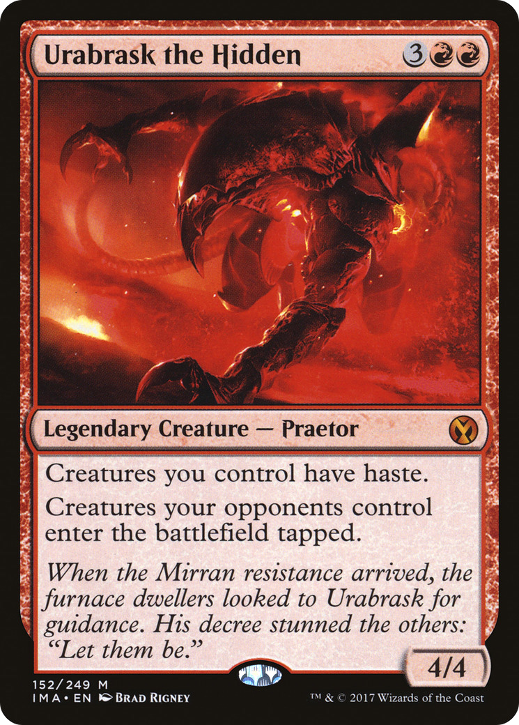 Urabrask the Hidden (152) - Iconic Masters
