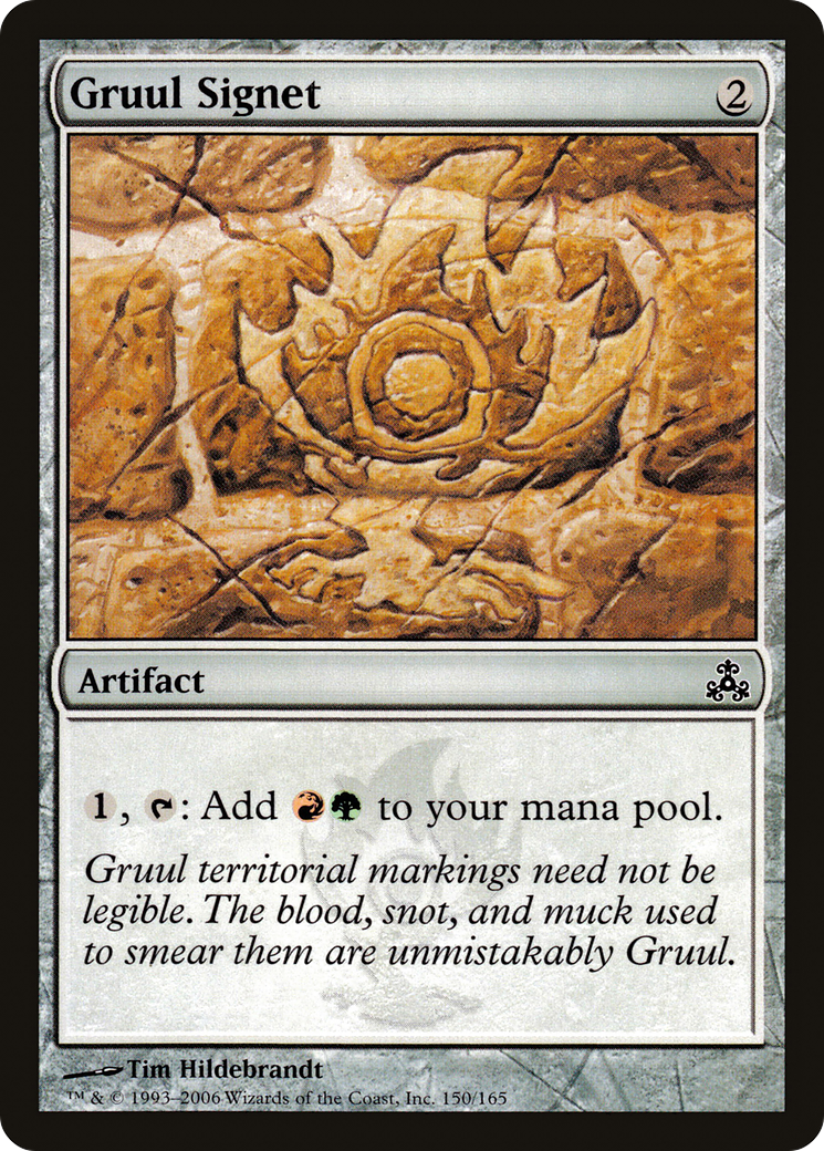 Gruul Signet (150) - Guildpact