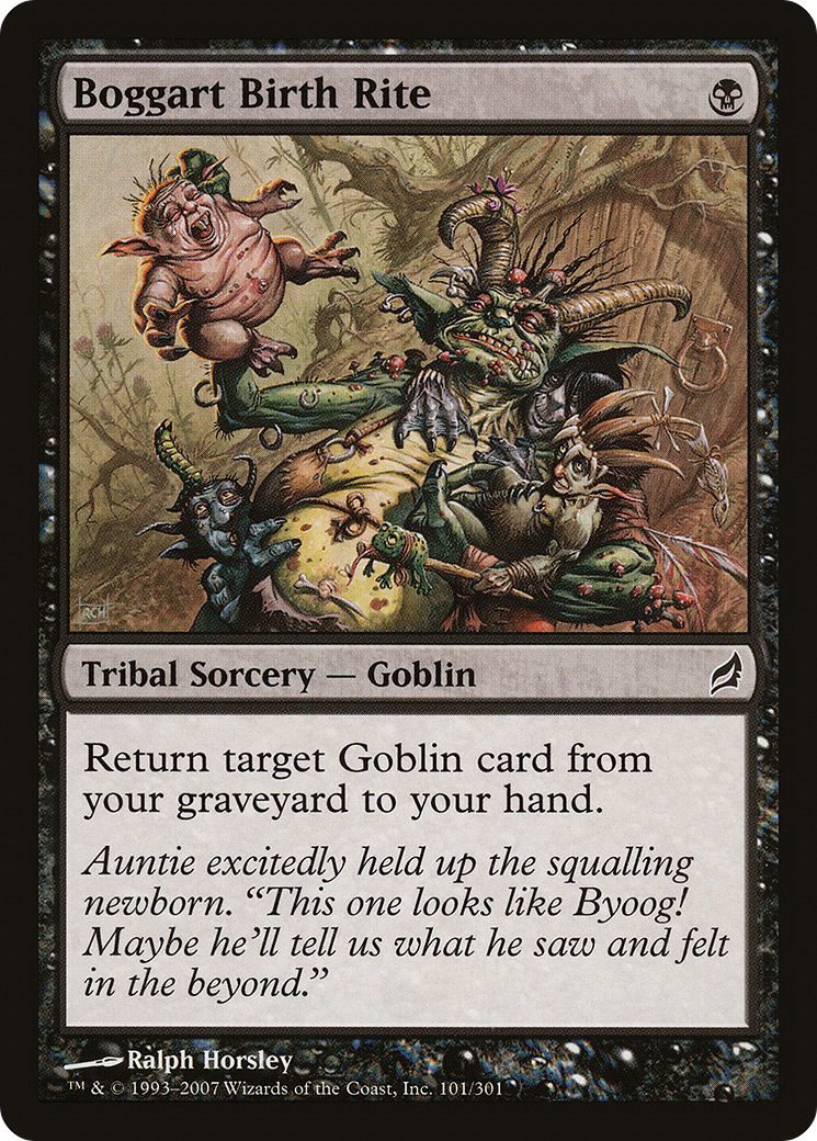 Boggart Birth Rite (101) - Lorwyn
